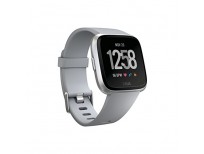 BUY FITBIT VERSA SMART WATCH, GRAY/SILVER ALUMINIUM, ONE SIZE (S & L BANDS INCLUDED) IMPORTED FROM USA