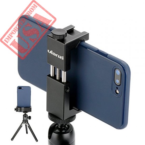 Newest Aluminum Phone Tripod Mount Adjustable for Multiple Devices sale in Pakistan