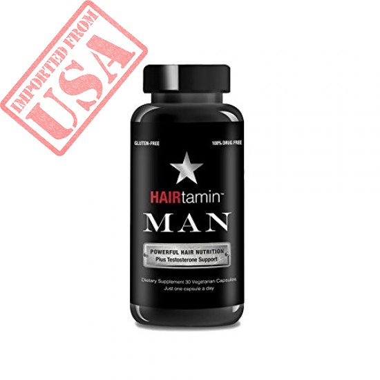 Hairtamin for Men Hair Growth Vitamins Biotin Fast Hair Growth Formula Shop Online In Pakistan