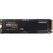 SAMSUNG (MZ-V7E1T0BW) 970 EVO SSD 1TB - M.2 NVMe Interface Internal Solid State Drive with V-NAND Technology, Black/Red