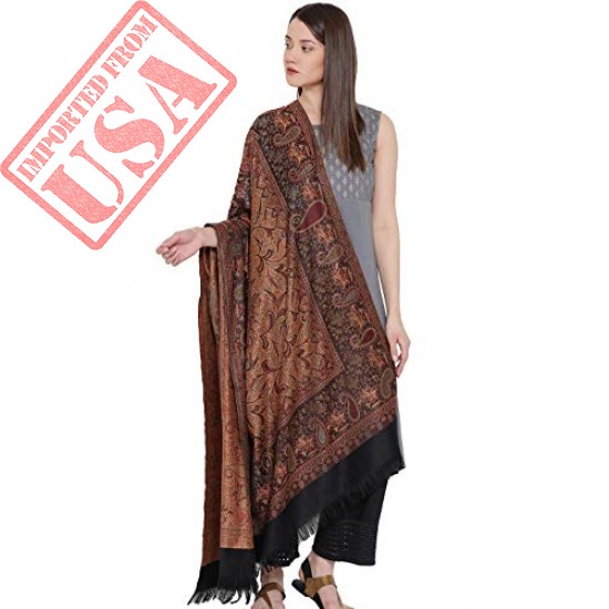 Buy online 100 Percent Pashmina Indian wool Scarf in Pakistan 