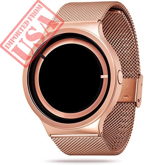 Mens Watches,Creative Personality Fashion Spiral Waterproof Unique Design Cool Wrist Watch Stainless Steel Mesh Watch for Men