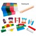 Buy 240pcs Wooden Domino Block Set Online in Pakistan