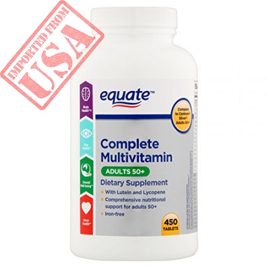 Equate Adults 50+ Complete Multivitamin Supplement Sale in Pakistan