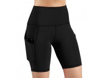 High Waist Tummy Control Out Pocket Yoga Short by ODODOS online in Pakistan