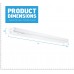 Original Parmida LED 4FT Strip Light Fixture, T8 Tubes Included, Commercial Ceiling Lighting Sale in Pakistan