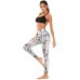 X-Fit Sports Yoga Capris Leggings Women Tummy Control Workout Fitness Running Pants