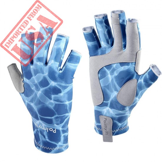 palmyth uv protection fishing fingerless gloves men women for kayaking shop online in pakistan