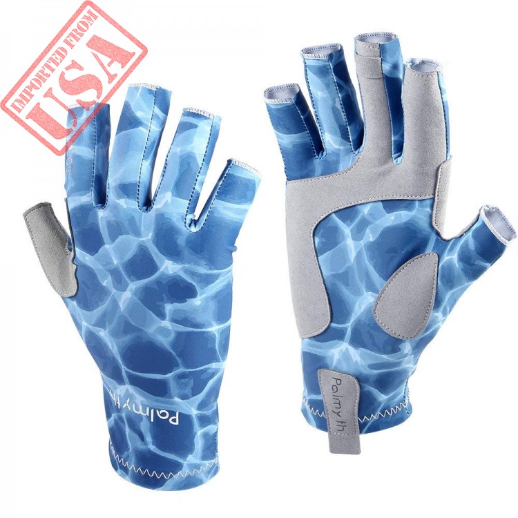 palmyth uv protection fishing fingerless gloves men women for kayaking shop  online in pakistan