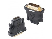 Buy Original Benfei Bidirectional DVI to HDMI Male to Female Adapter with Gold-Plated Cord Imported from USA