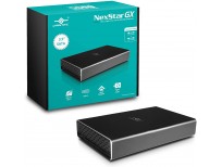 Vantec NST-371C31-BK NexStar Gx USB 3.1 Gen 2 Type-C 3.5" Sata HDD/SSD Enclosure, Comes with C to C and C to A Cable, Aluminum Casing, Black