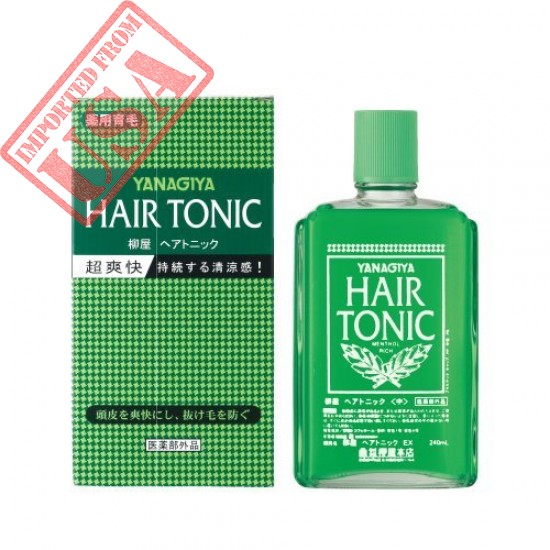 Imported Yanagiya Hair Tonic Cooling Reduce Hair Loss & Hair Growth Made In Japan Sale In Pakistan