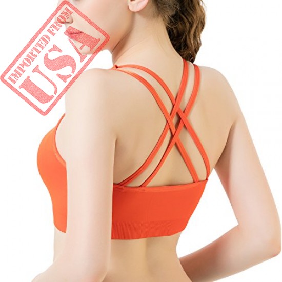 Buy online imported Women`s Cross Back Bra in Pakistan 