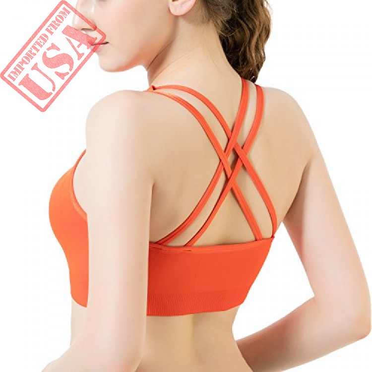 Buy online imported Women`s Cross Back Bra in Pakistan