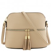 Buy Tassel Zipper Pocket Crossbody Bag Online in Pakistan