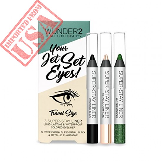 Buy WUNDER2 JET SET Waterproof Eyeliners Online in Pakistan