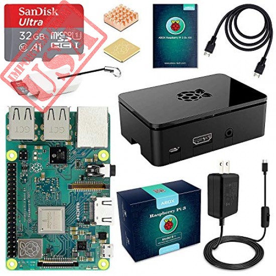 ABOX Raspberry Pi 3 B+ Complete Starter Kit with Model B Plus Motherboard sale in Pakistan