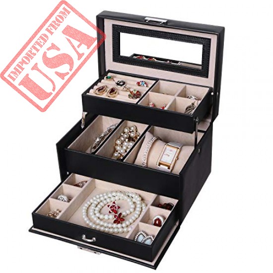 Buy imported quality Travel Jewelry Box in Pakistan 
