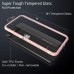 Clear Hybrid Case with Thin Tempered Glass Back Cover and Soft Silicone Rubber Bumper Frame for iPhone 8 Plus/iPhone 7 Plus online in Pakistan