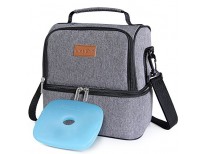 Get online High Quality Double Decker lunch Box with Thermal bag in Pakistan