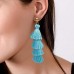 Get online Imported Blue Tassel Earrings for Girls In Pakistan 