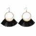 Buy online imported Fan tassel Hoop Earrings in Pakistan