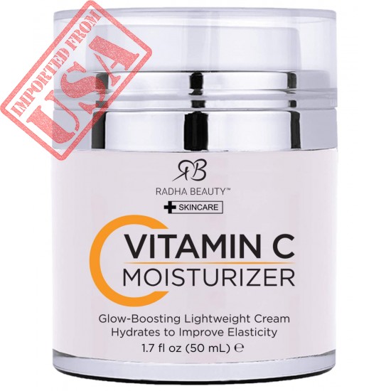 Radha Beauty Glow Boosting Vitamin C Moisturizer for Face, Neck, Decollete Sale in Pakistan
