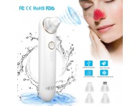 Abody Blackhead Remover Vacuum, Electric Skin Facial Pore Cleaner Blackhead Vacuum Suction Removal Blackhead Extractor with LED Display and 4 Suction Heads for Women Men Face Nose