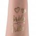 Buy Bachelorette Party Tattoos Gold Bride Tribe Flash Decorations sale online in Pakistan