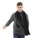 lanzom warm winter men knitted set hat+long scarf+touch screen gloves shop online in pakistan