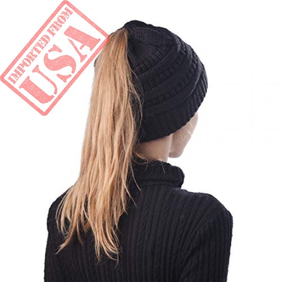 Shop online Imported Ponytail High bun Cap for ladies in Pakistan 