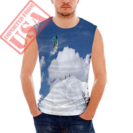 Shop online Imported Men wear sleeveless winter T-shirts in Pakistan  