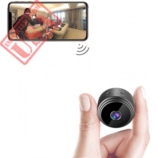 AREBI Spy Camera Wireless Hidden WiFi Mini Camera HD 1080P Portable Home Security Cameras Covert Nanny Cam Small Indoor Outdoor Video Recorder Motion Activated Night Vision A10 Plus [2021 Version]
