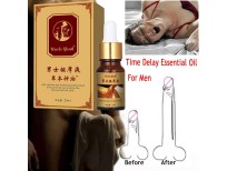 Men Big Dick Penis Enlargement Oil Permanent Thickening Growth Delay Sex Massage Oil by ROMANTIC BEAR