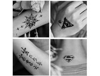 everjoy black gothic dark mark tiny temporary tattoos shop online in pakistan