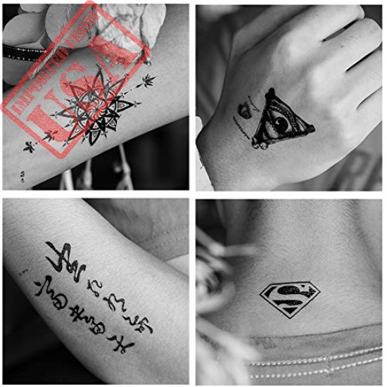 everjoy black gothic dark mark tiny temporary tattoos shop online in pakistan