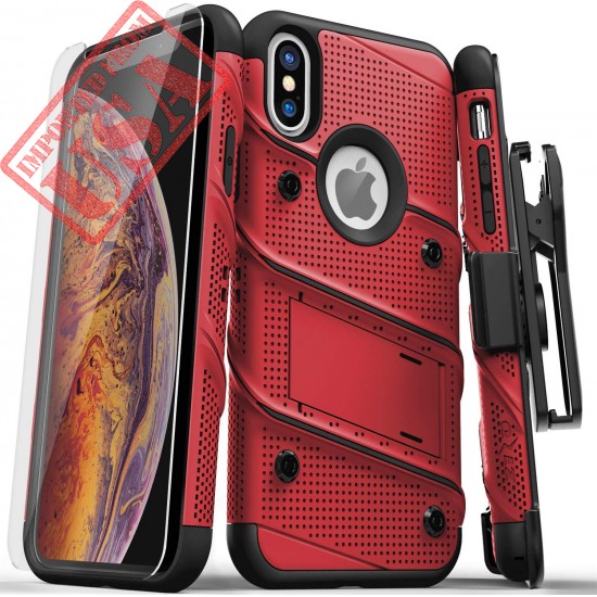 Zizo Bolt Series Case For Iphone Xs Max  With Tempered Glass Screen Protector In Pakistan