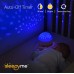 SleepyMe Smart Sleep Soother | White Noise Sound Machine | Baby & Toddler Star Projector | USB Cord or Batteries | Runs 30min, 60min or All Night | Baby Gifts | Portable Sleep Aid Night Light for Crib