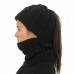 Get online Best Quality Winter Knitted Hat and Scarf Set in Pakistan 