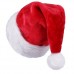 Buy Christmas Hat for Child Extra Thicken Red and White Plush Santa Hat sale online in Pakistan