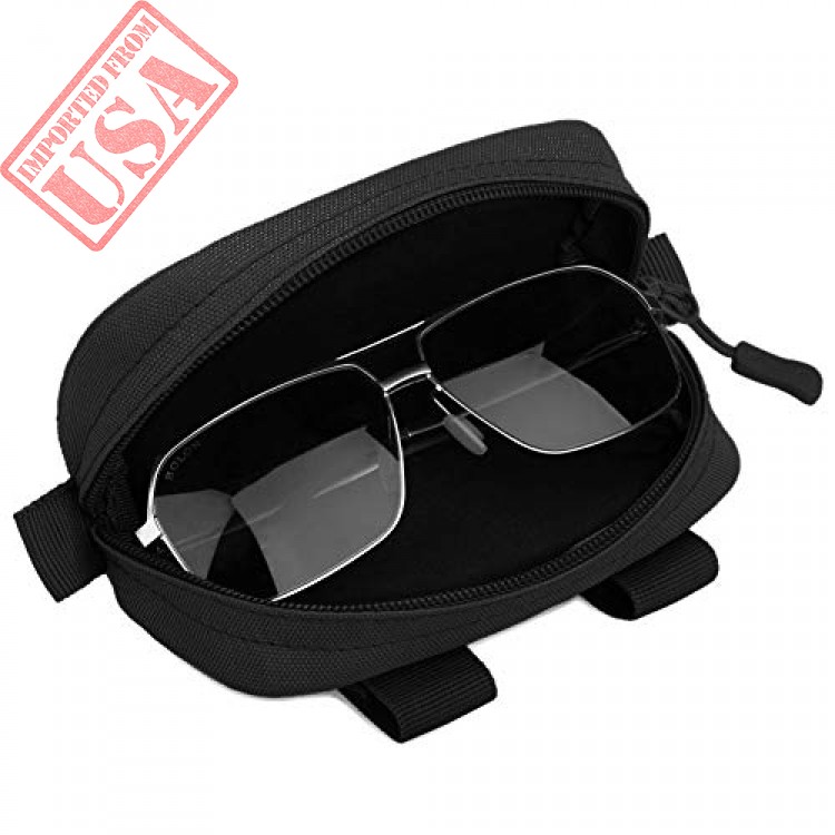 buy huntvp eyeglasses hard case tactical molle zipper sunglasses ...