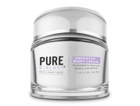 Shop Pure Biology Premium Night Cream - Anti Aging Face Cream for Wrinkles, Eyes & Neck for Women & Men