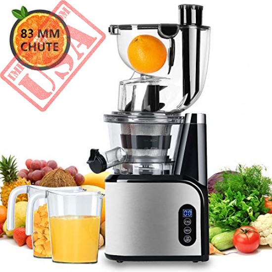 Buy High Quality Aobosi Slow Masticating Juicer Extractor Compact Cold Press Juicer Machine with Portable Handle sale in Pakistan