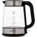 Amazon Basics Electric Glass and Steel Kettle - 1.7-Liter