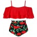 Red Rose Floral Swimsuit by COCOSHIP online in Pakistan