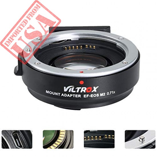 Buy Original Lens Adapter 0.71x Speed Booster for Canon imported from USA