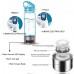 Hydrogen Generator, Hydrogen Water Ionizer Maker Generator, Hydrogen Water Bottle Spe Pem Technology, 400ml Sports Design for Car, Bike, Outdoors, Standard Mineral Water Adapter (Nozzle Version)