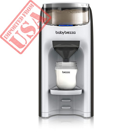 New and Improved Baby Brezza Formula Pro Advanced Formula Dispenser Machine - Automatically Mix a Warm Formula Bottle Instantly - Easily Make Bottle with Automatic Powder Blending