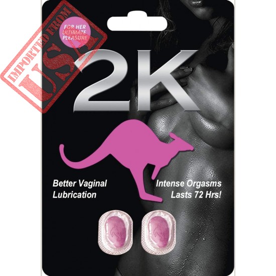 Kangarooos for Woman Sexual Potency | More Erection, Strong Orgasm 2pcs Pills Sale in Pakistan