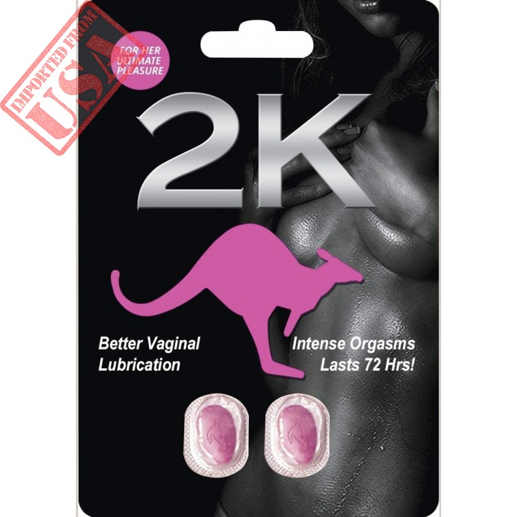 Kangarooos for Woman Sexual Potency More Erection, Strong Orgasm 2pcs Pills Sale in Pakistan. 